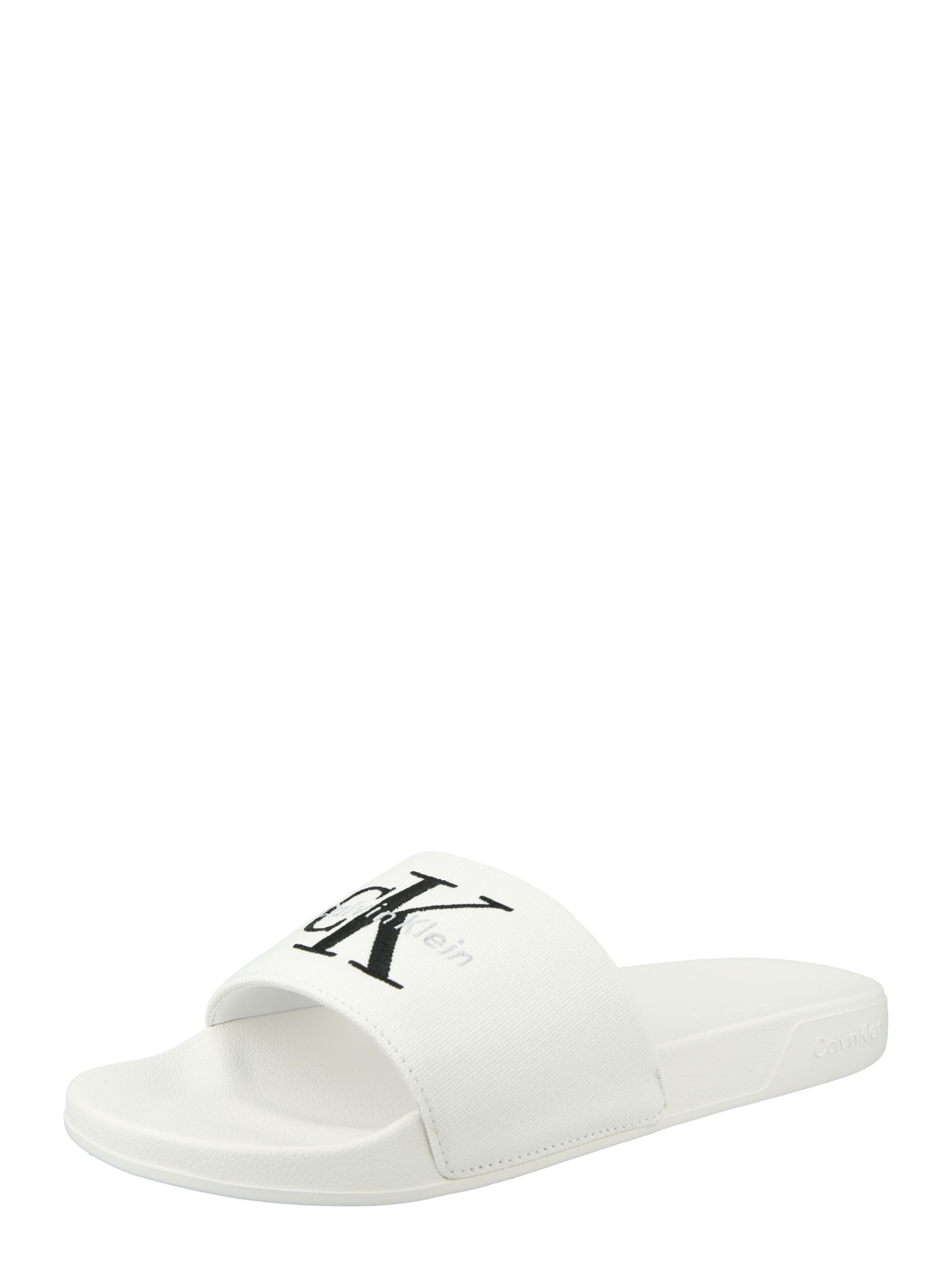 

Calvin Klein Jeans Регулярные мюли 'ESS' в белом цвете