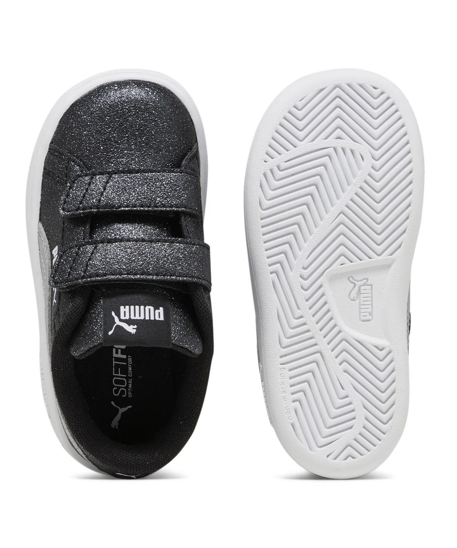 Детские кроссовки PUMA Smash 3.0 Glitzgram V IFT — фото 4