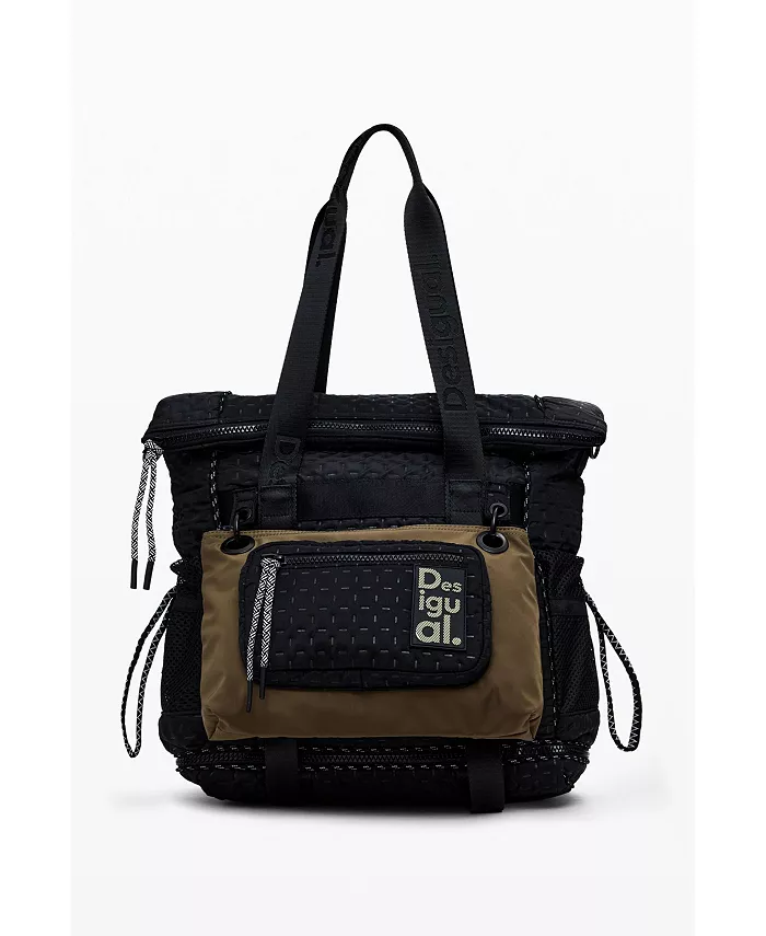 

Женский рюкзак Voyager мультипозиционный, размер XL Desigual, черный