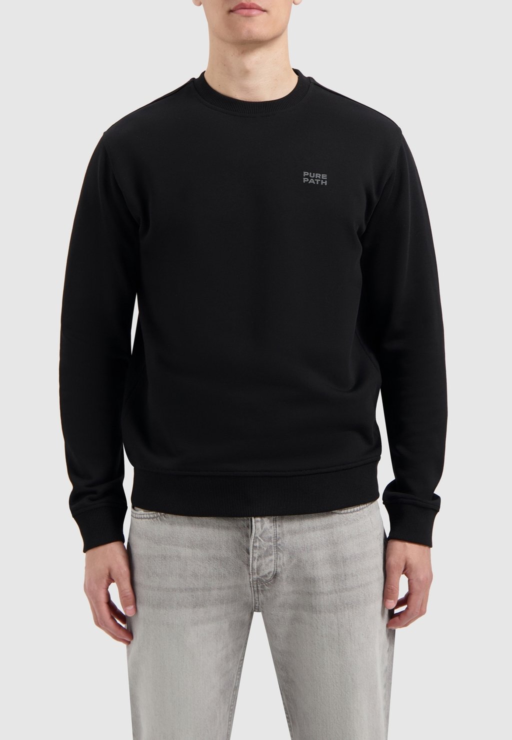 

Толстовка REGULAR FIT CREWNECK Pure Path, черный