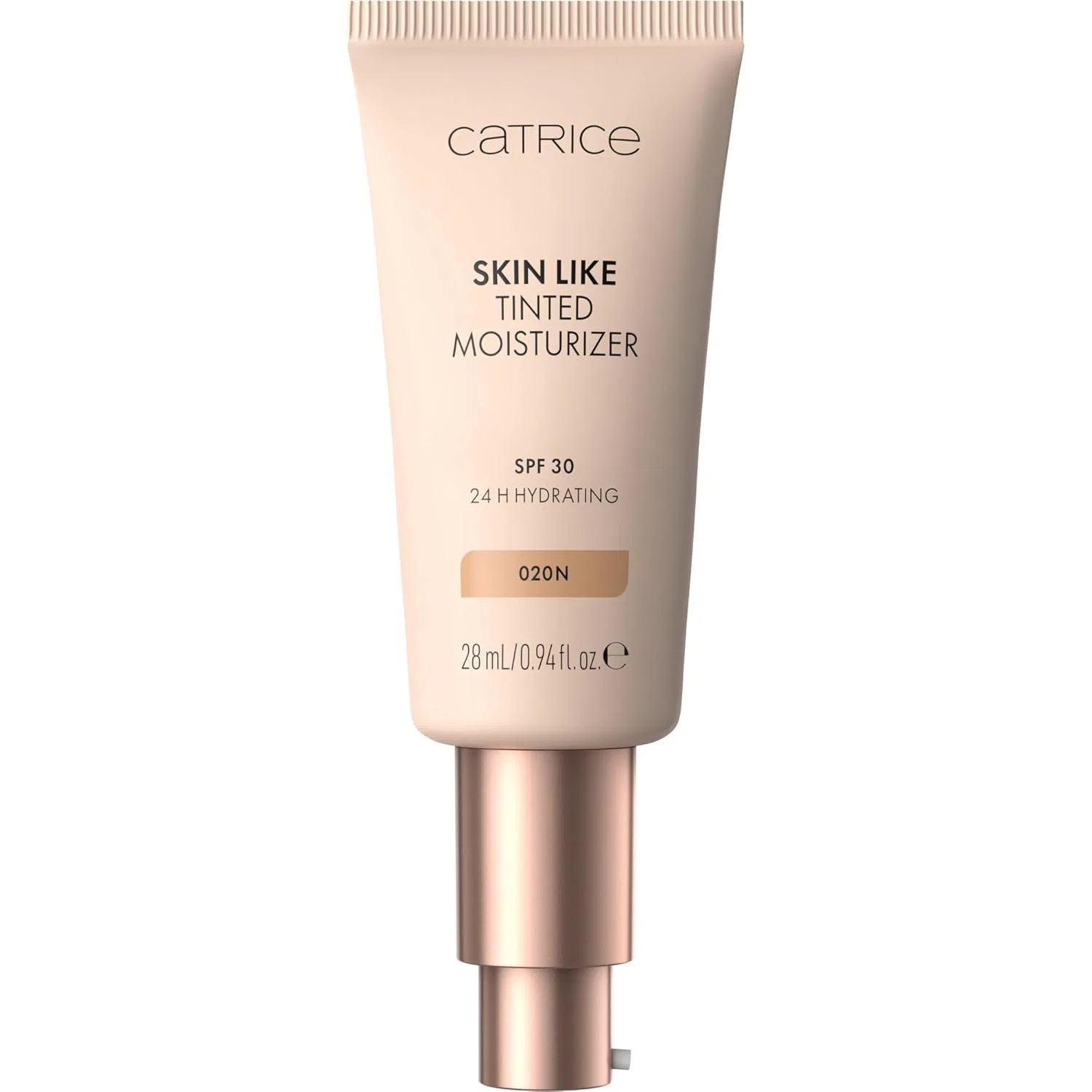 Крем для лица SPF CATRICE Тонирующий увлажняющий Skin Like Tinted Moisturiser 020N Nude — фото 3