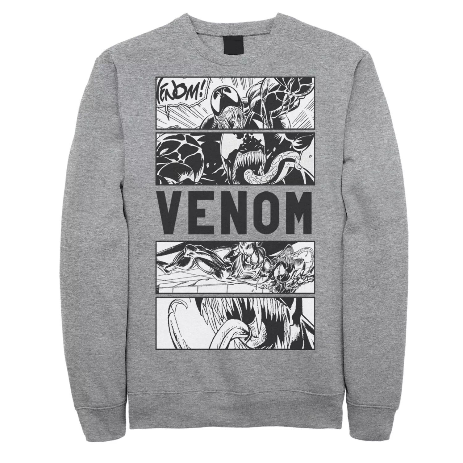 

Мужской свитшот с вставками в стиле комиксов Venom Marvel