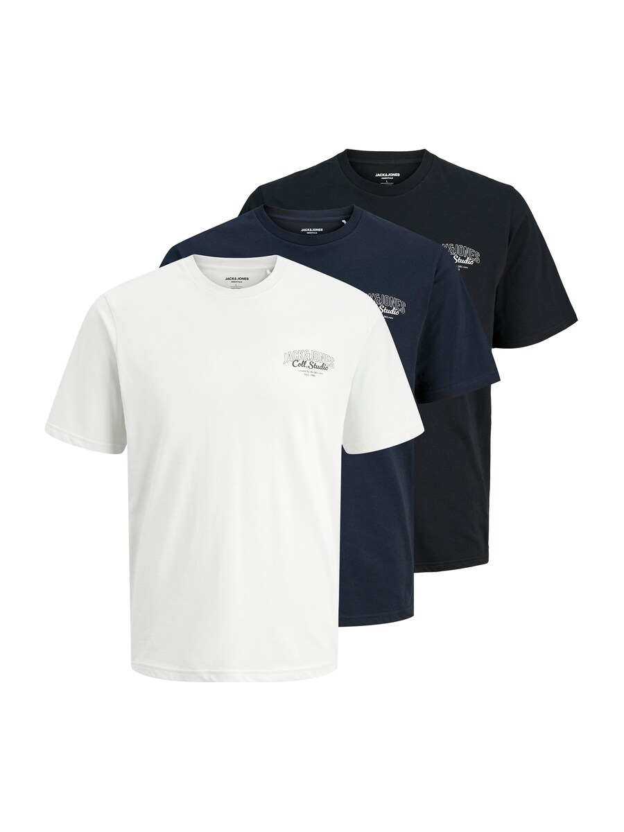 

Футболка JACK & JONES JACK & JONES JJMAKOTO, Navy/Black/White