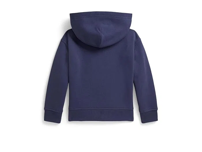 Худи Big Fit из флиса Light Navy, Polo Ralph Lauren Kids — фото 2