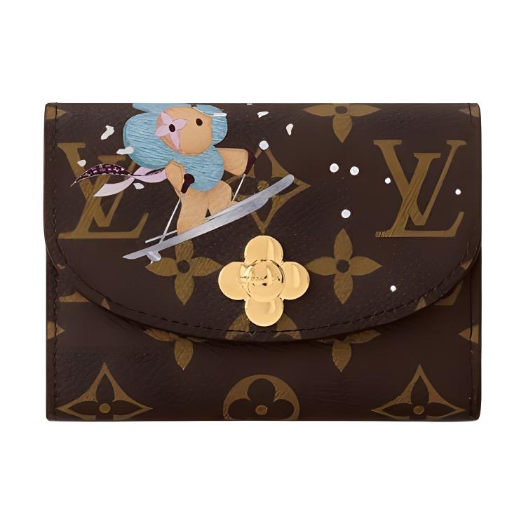 

Кошелек Rosalie Coin Purse Monogram/Azur Frost LOUIS VUITTON