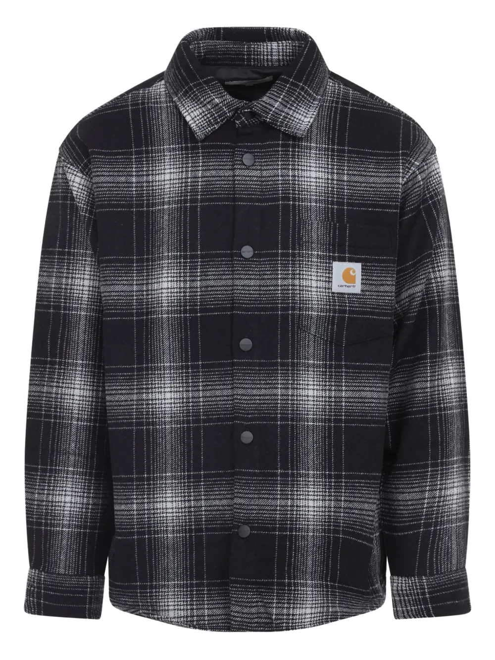 

Рубашка из шерсти в клетку CARHARTT WIP, черный
