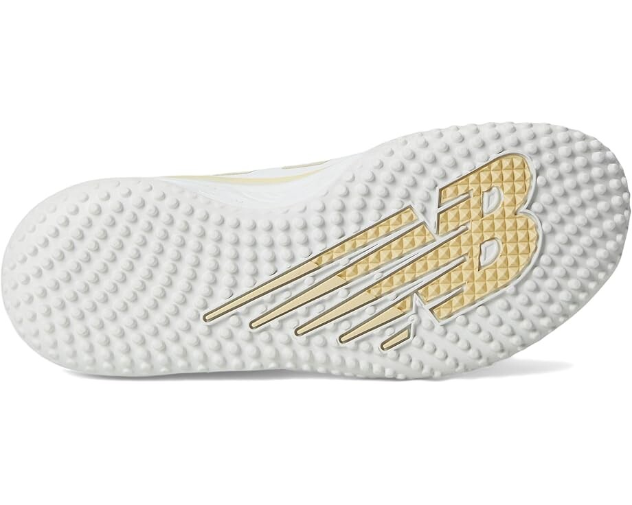 Кроссовки New Balance Fresh Foam Velov4 Turf-Trainer, цвет White/Team Gold — фото 3