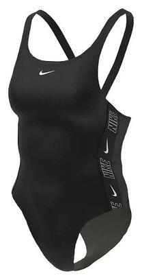 Слитный купальник женский Nike Swim Fastback черный &1= Слитный купальник B — фото 2