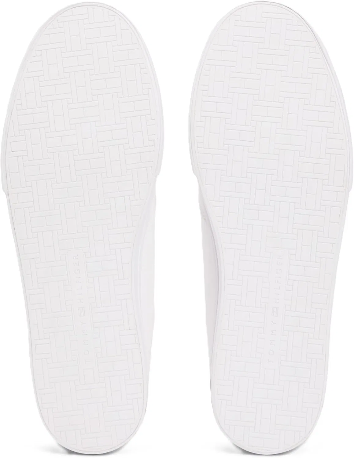 Мужские низкие кроссовки Tommy Hilfiger Vulc Core RWB с длинными шнурками CVS Fm0fm05813, White — фото 4