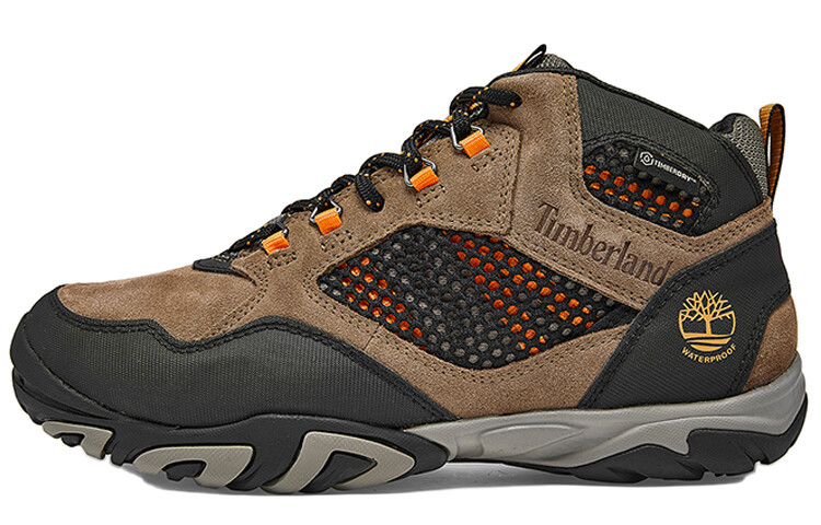 

Кроссовки мужские среднего размера, средне-коричневые Timberland