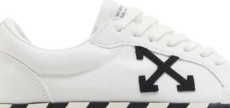 Кроссовки Off-White Wmns Vulc Sneaker 'White Black', белый — фото 2