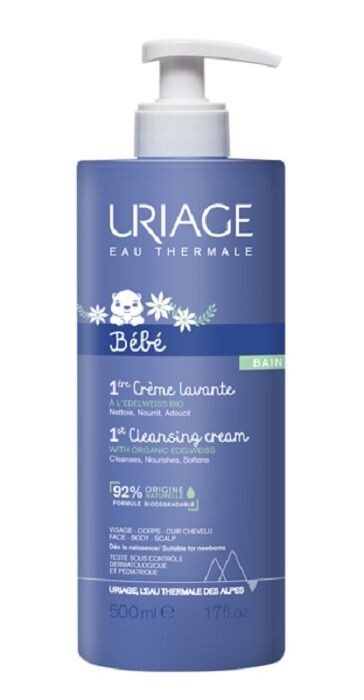 

Uriage Bebe крем для стирки, 500 ml