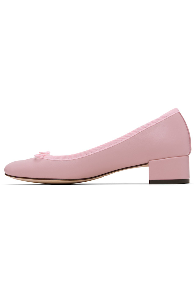 Эксклюзивные розовые каблуки Camille от Ssense Repetto, розовый — фото 3