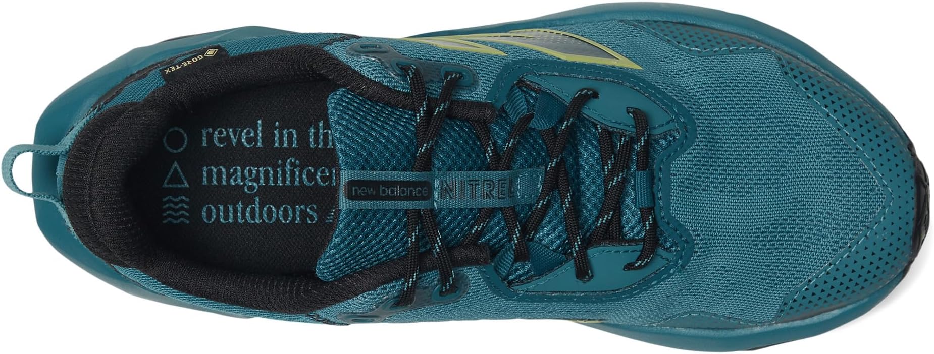 Кроссовки New Balance DynaSoft Nitrel v6 Gore Tex, цвет Terrarium/Black — фото 2