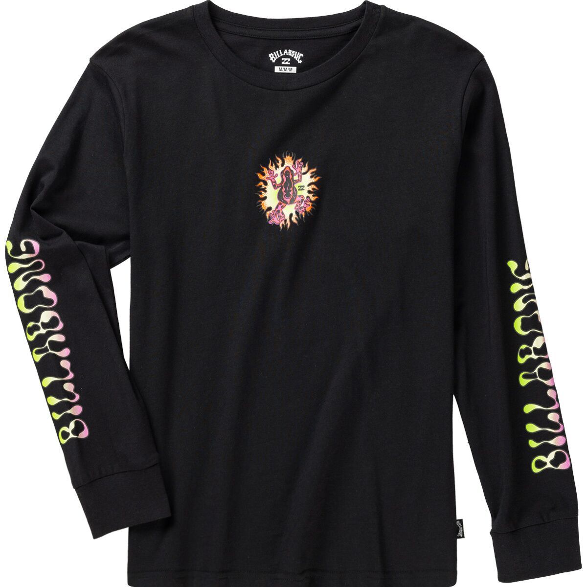 

Футболка с длинным рукавом Fire toad - для мальчиков Billabong, черный