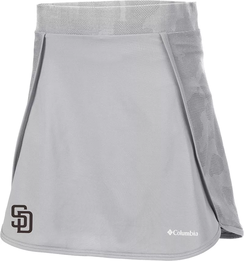 

Женские шорты Columbia San Diego Padres Omni-Wick Up Next, серый