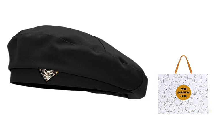 

FREE RABBITⅡ Берет Unisex, Black+White Box