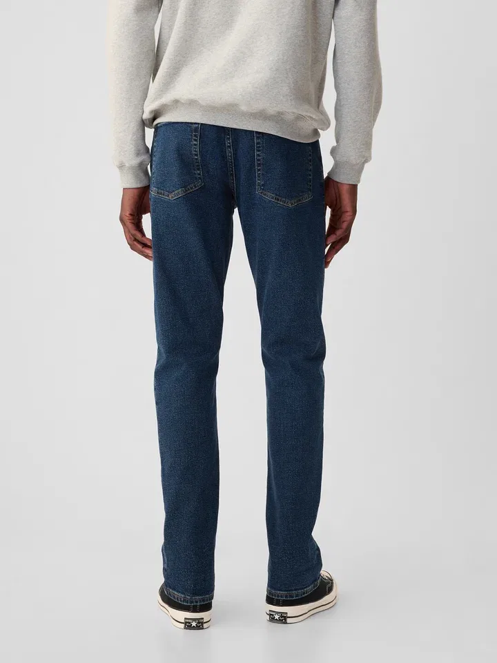 Джинсы Slim fit GAP, темно-синий — фото 3