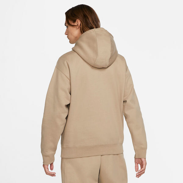 Толстовка Nike Lab Solo Swoosh Fleece Hoodie 'Khaki', хаки — фото 2