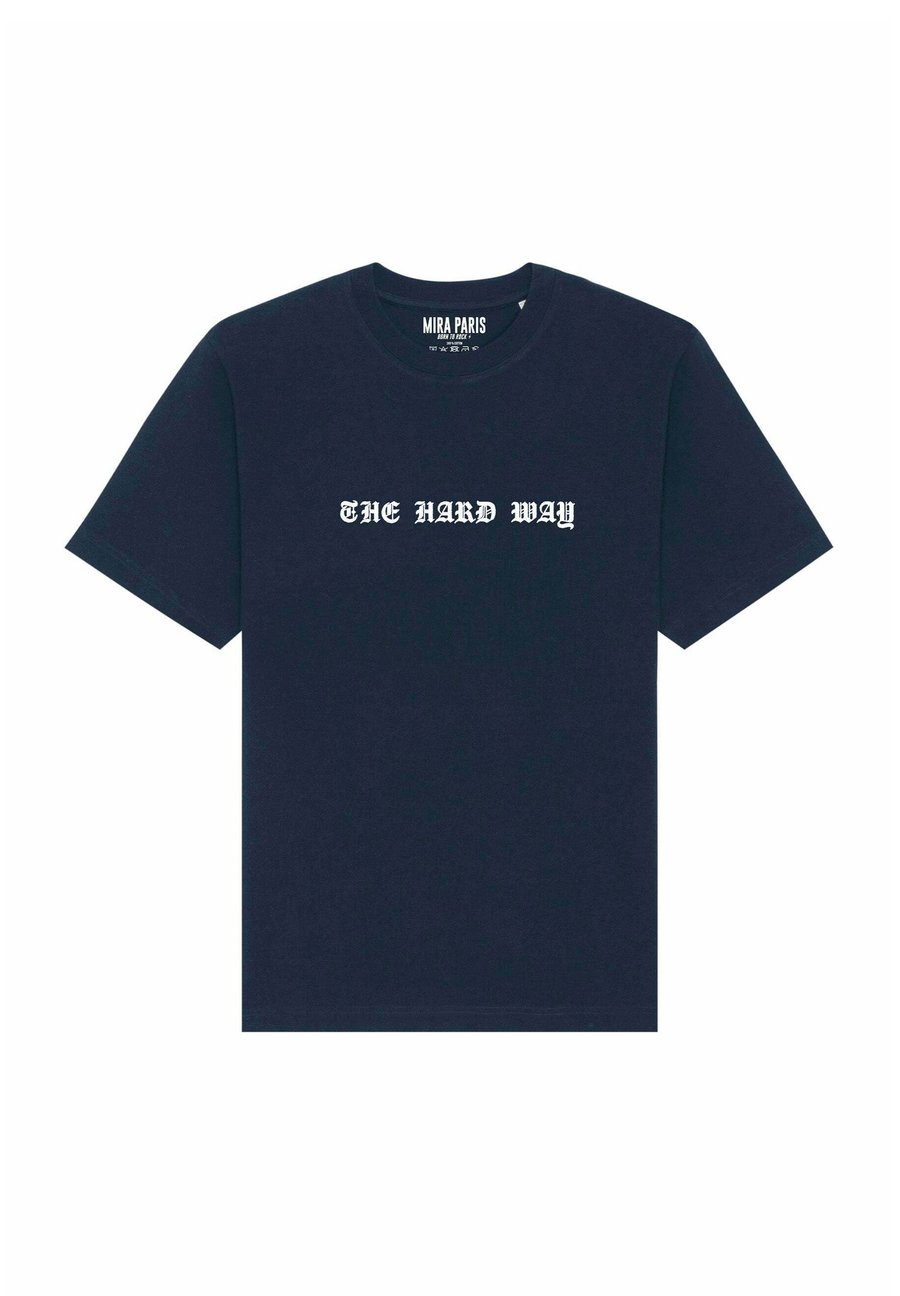 

Футболка Mira Paris THE HARD WAY PRINT HEAVYWEIGHT, Dark Blue, Синий, Футболка Mira Paris THE HARD WAY PRINT HEAVYWEIGHT, Dark Blue