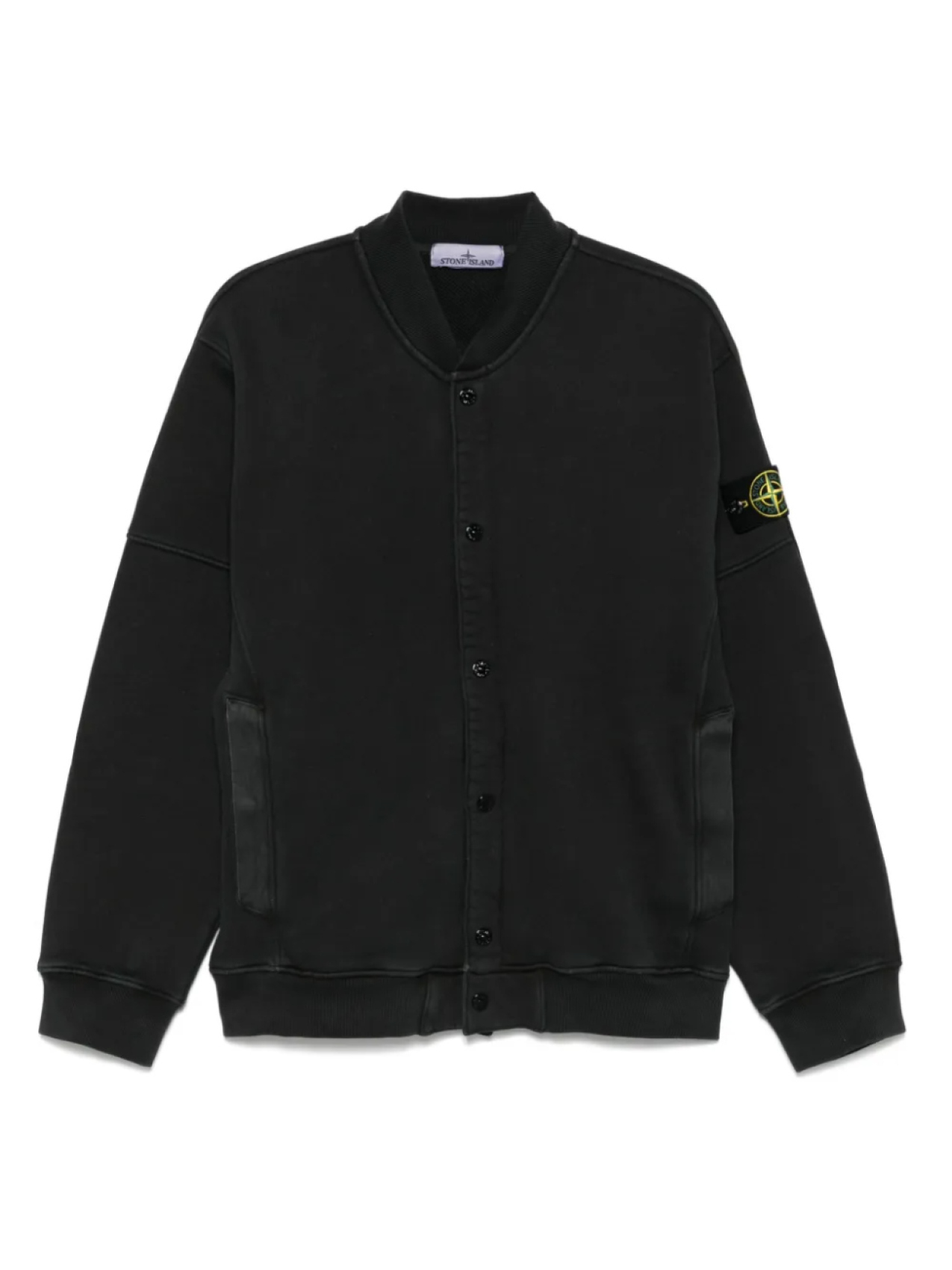 

Толстовка из органического хлопка Stone Island, черный
