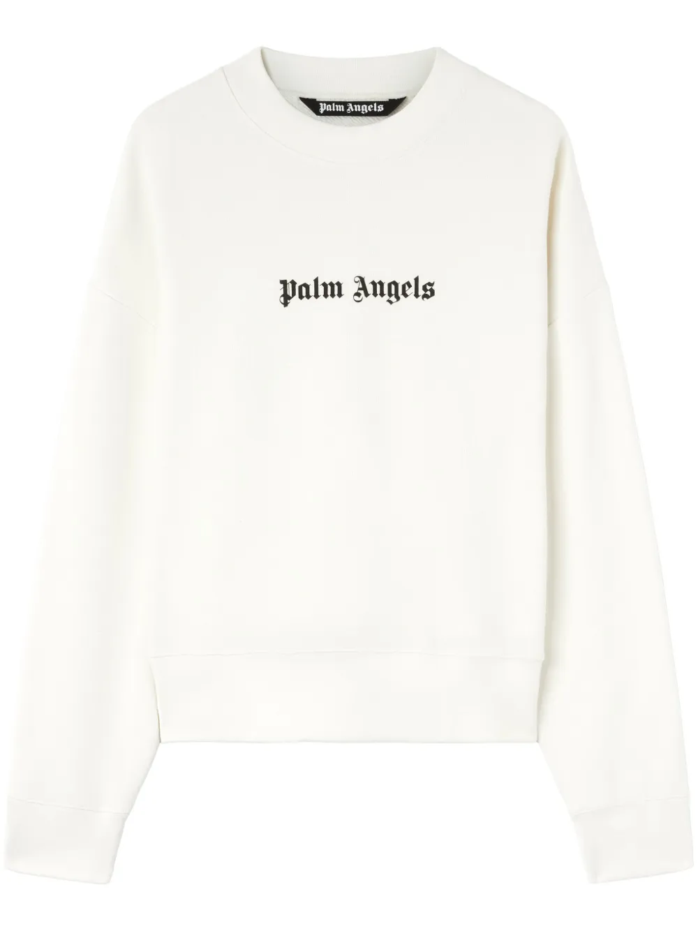 

Толстовка из джерси с логотипом PALM ANGELS, белый