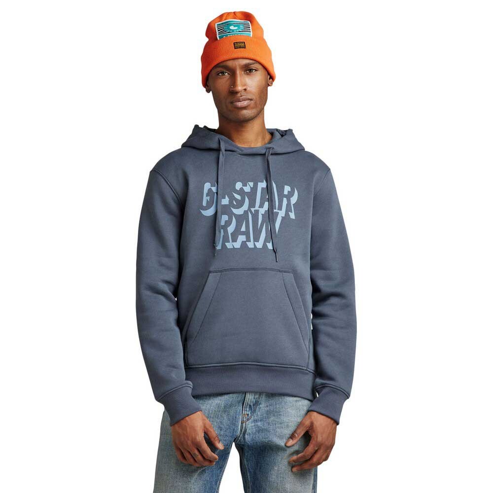 

Худи G-Star Retro Shadow, синий