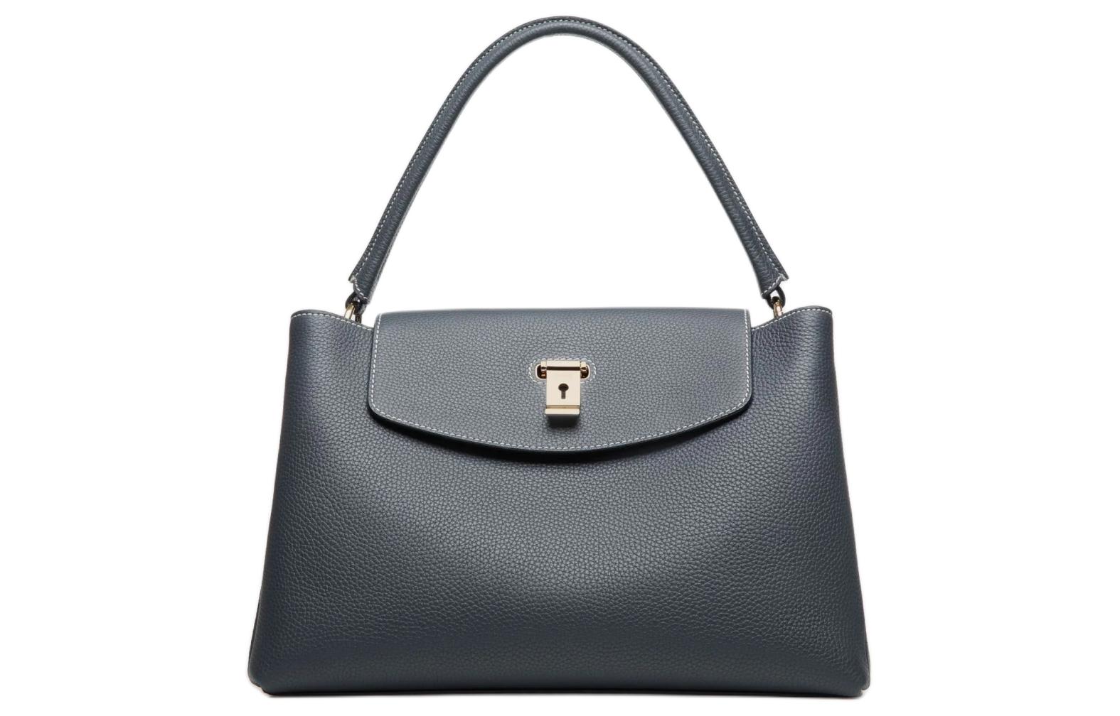 

женская сумка через плечо из зернёной телячьей кожи BALLY, Set (Bag+Dust Bag)