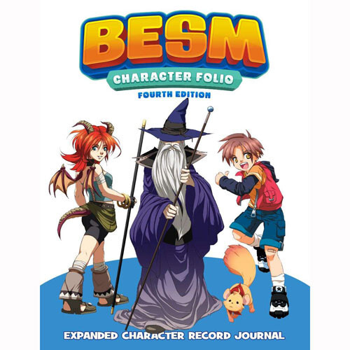 

Ролевая игра Japanime Games BESM (Big Eyes Small Mouth) 4E RPG: Character Folio