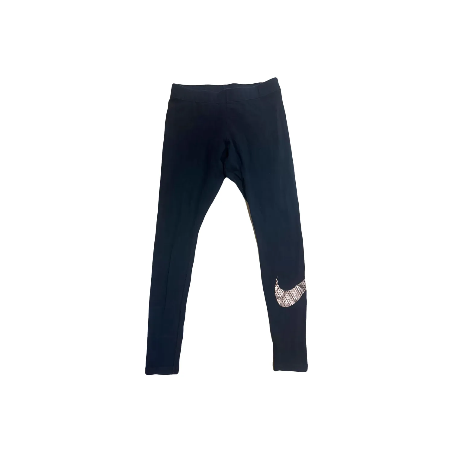 Nike Леггинсы Women's Navy Blue Moderate