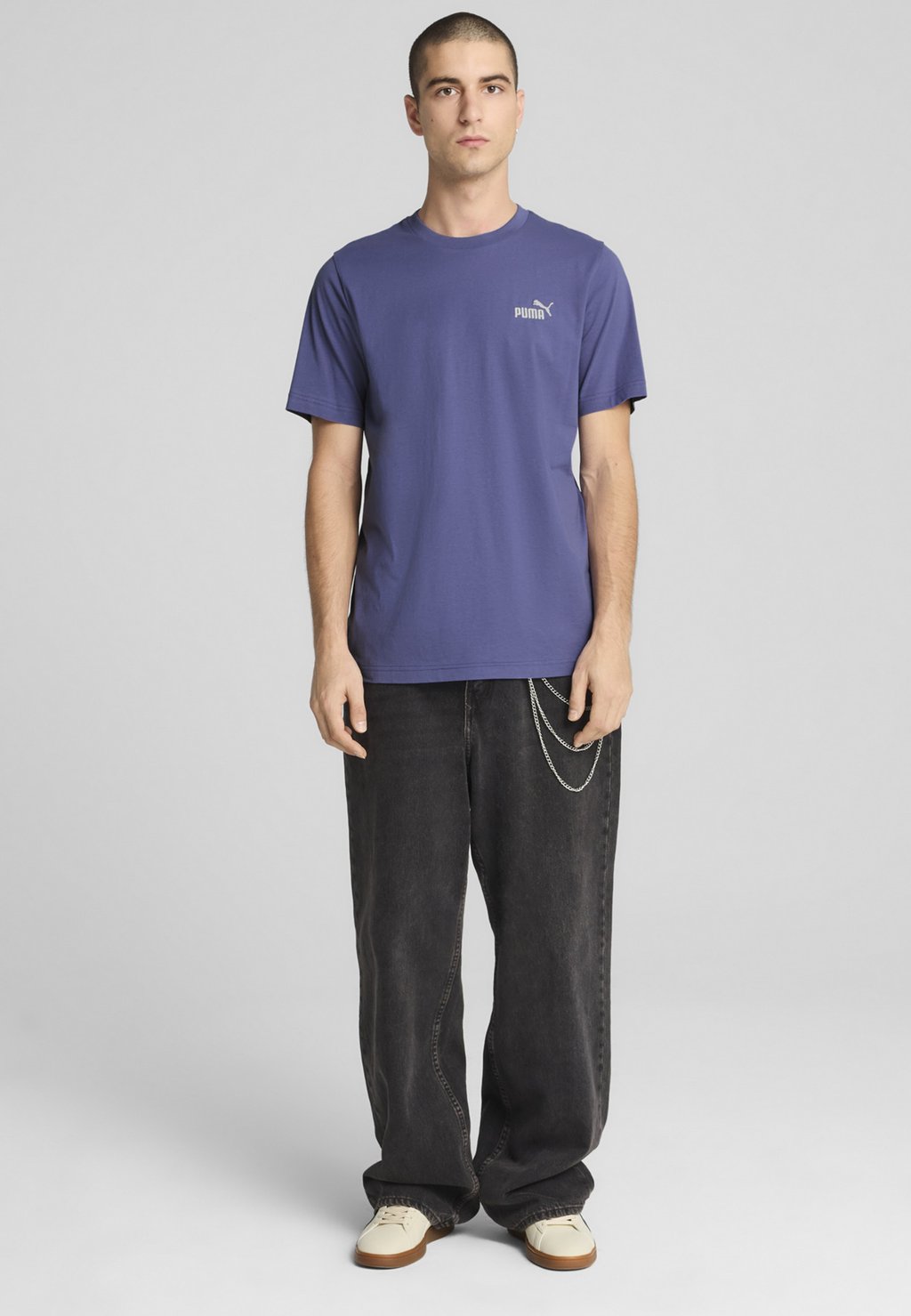 

Базовая футболка SMALL LOGO Puma, синий