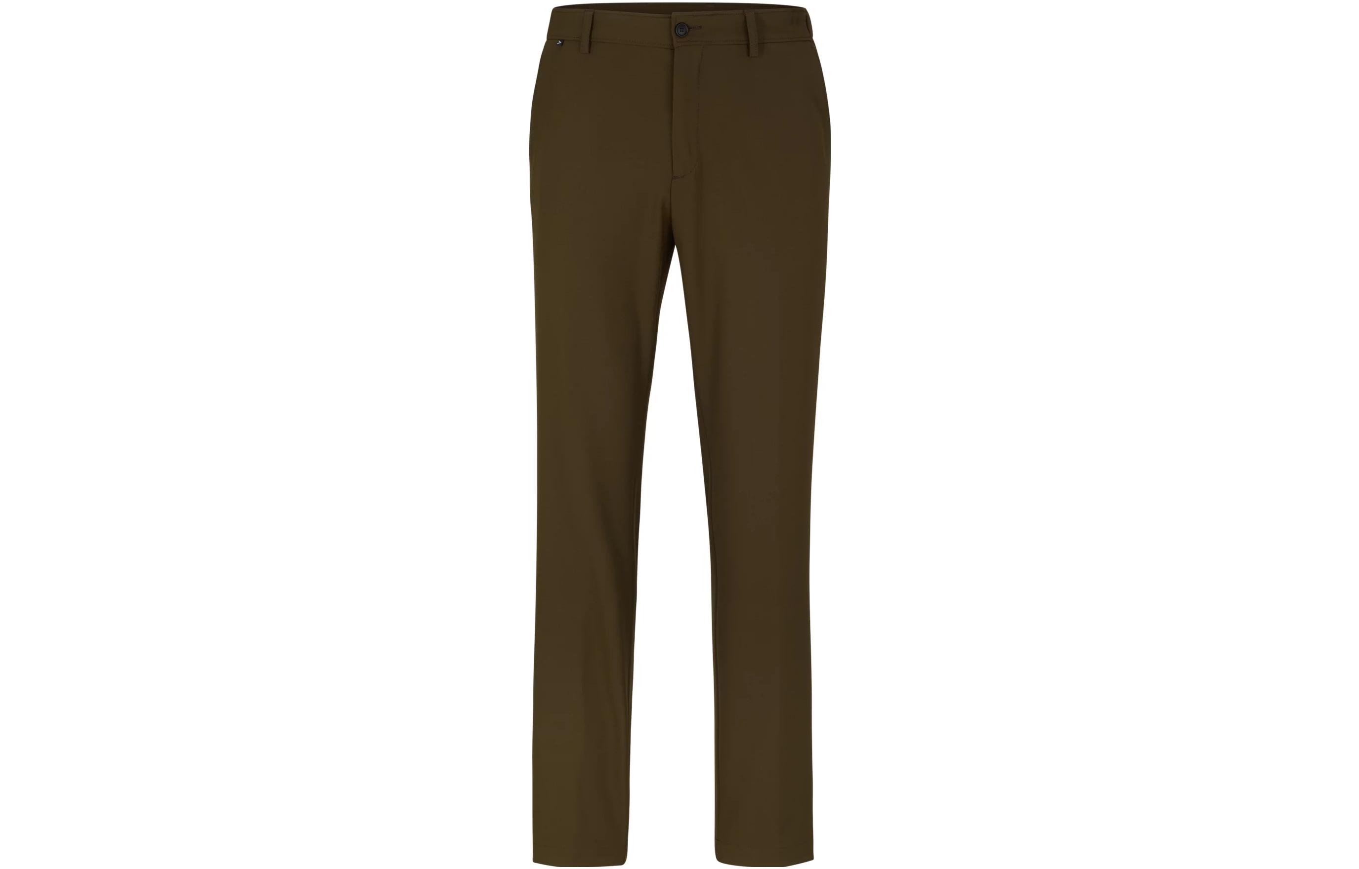 

HUGO BOSS Повседневные брюки мужские темно-зеленые