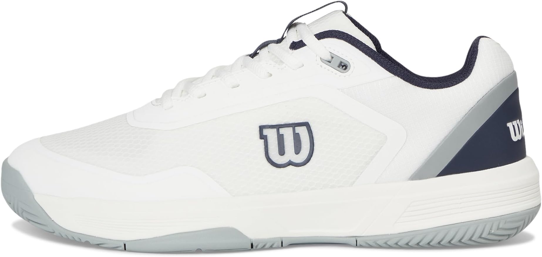 Кроссовки Wilson Men's Courtglide, White/Navy Blazer/Quarry — фото 4