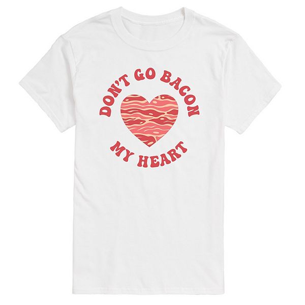 

Футболка с принтом Don't go bacon my heart Licensed Character