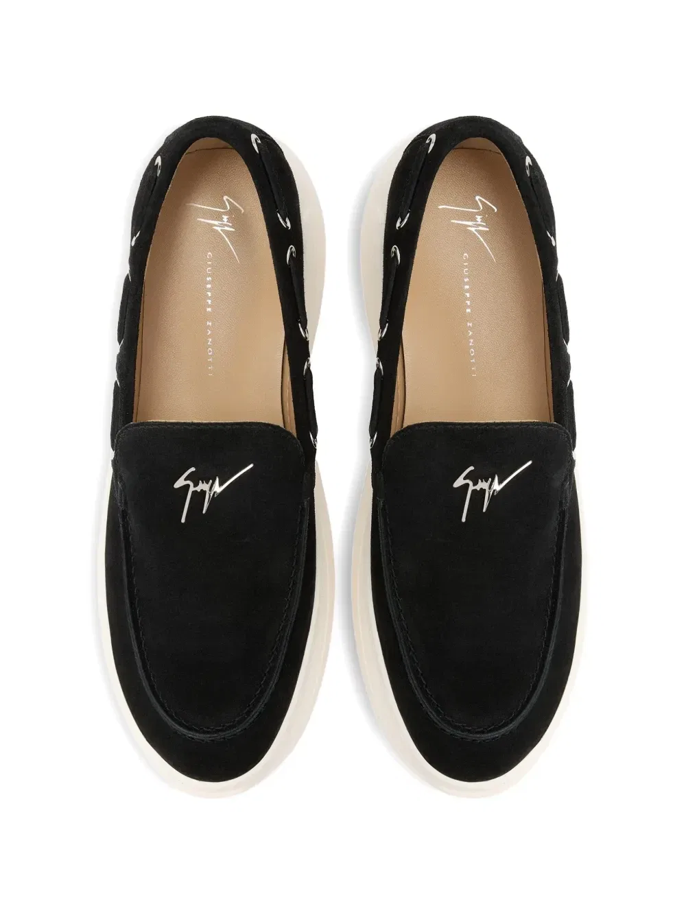 Лоферы Conley String Giuseppe Zanotti, черный — фото 4