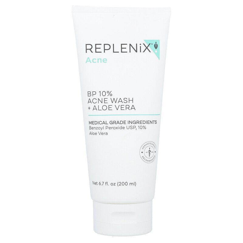 

Replenix, Средство для очищения от акне и алоэ вера, 200 мл (6,7 жидк. Унции)