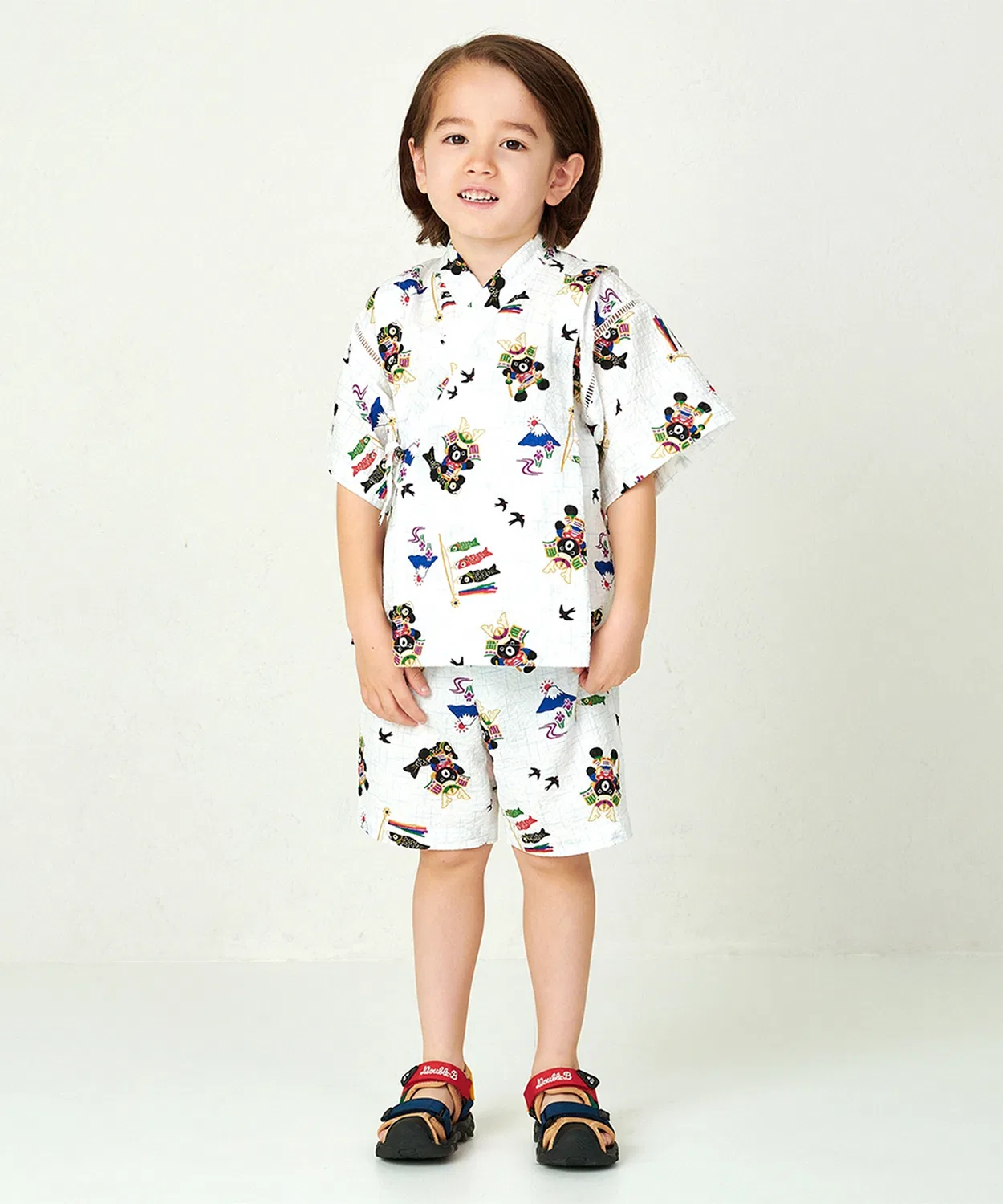Кимоно Джинбей Kids Double B THE!JAPAN белый