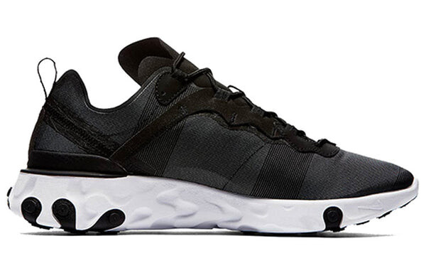 Кроссовки реагируют на элемент 55 Nike, черный — фото 2
