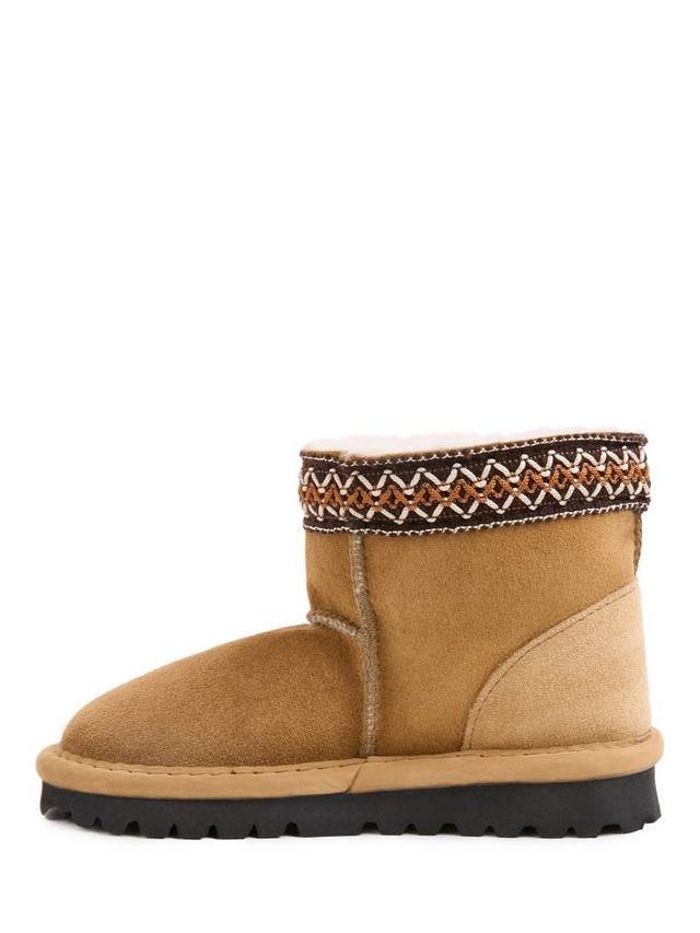 Детские угги с отделкой из овчины и косичками Celtic & Co., Spice — фото 3