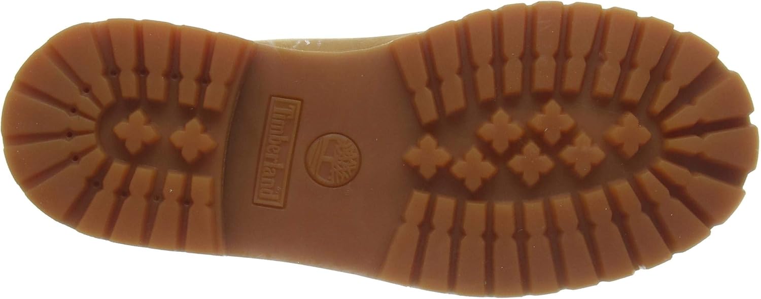 Ботинки Timberland для мальчиков 6 премиум водонепроницаемые, Wheat Nubuck V1 — фото 4