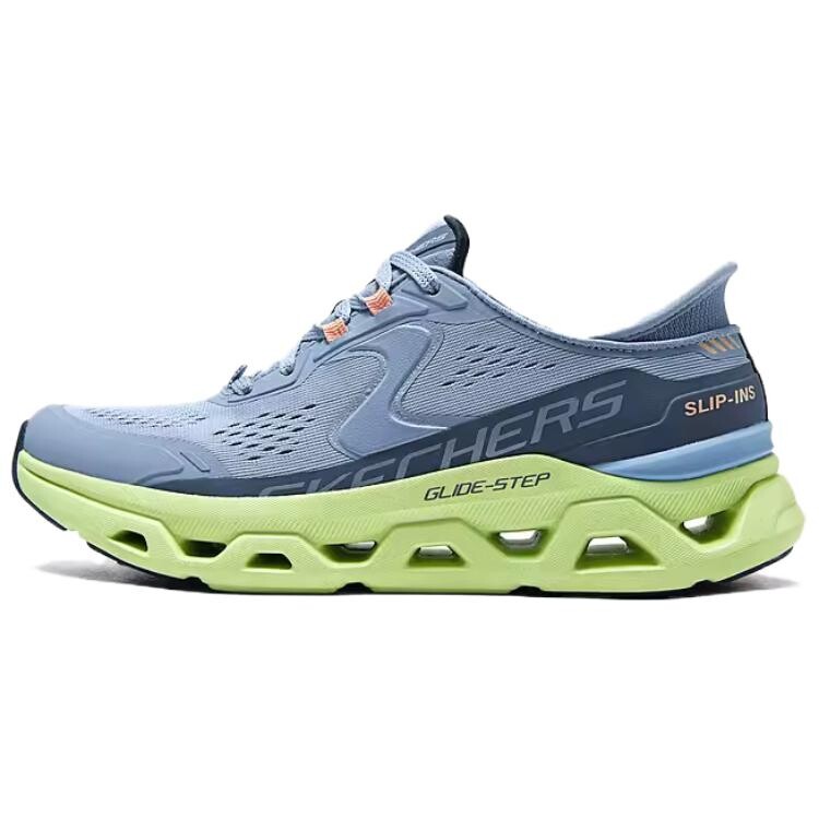 

Кроссовки женские с низким верхом Синие/разноцветные Skechers
