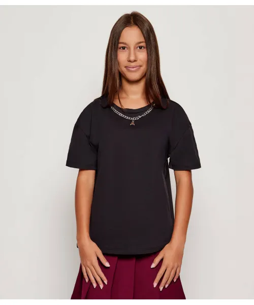 

Футболка Relaxed fit Patrizia Pepe, черный