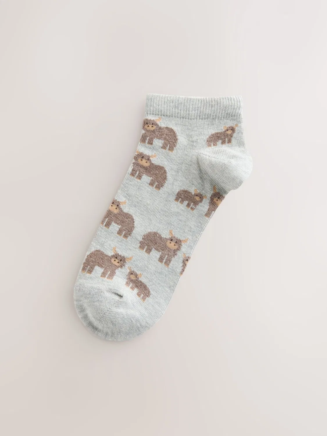 Носки 'Хэмиш' Next, Camel/Sand/Navy/Light Grey — фото 4