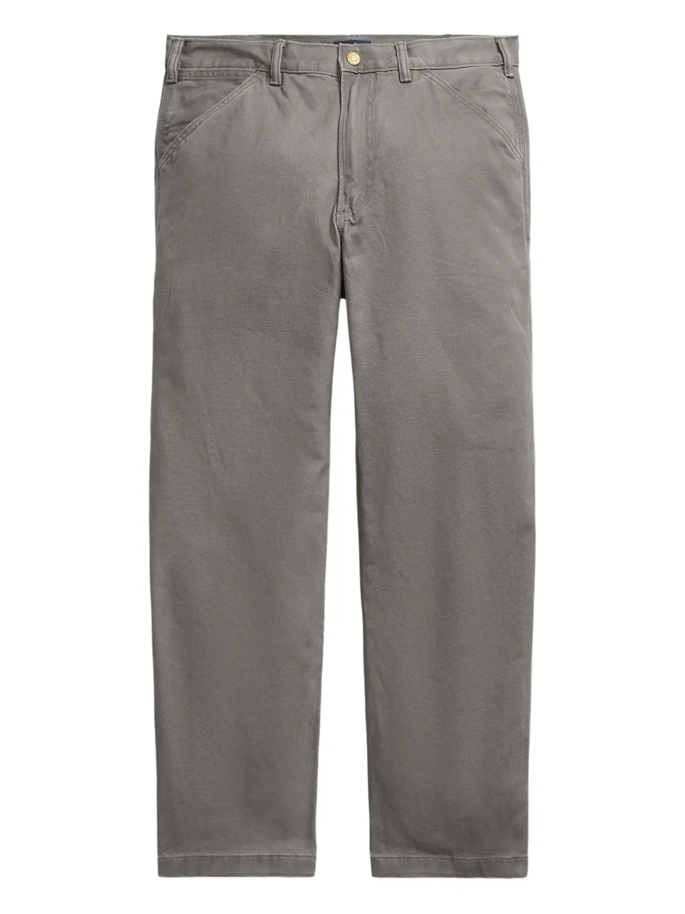 

Джинсы прямого кроя на пуговицах Polo Ralph Lauren, серый