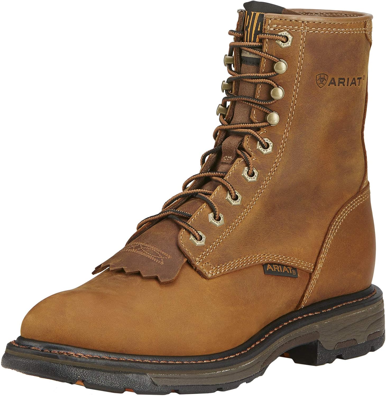 

Мужские ботинки Ariat Workhog с водонепроницаемой мембраной H2O и композитным носком, 20 см, Aged Bark