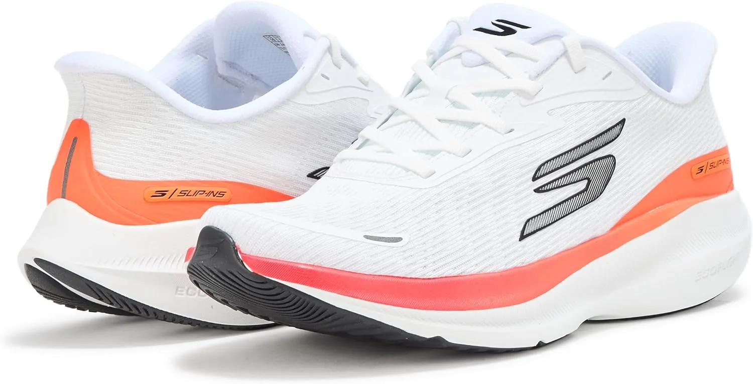 Мужские кроссовки Skechers SKX Aero Pulse, белый/черный/оранжевый — фото 3