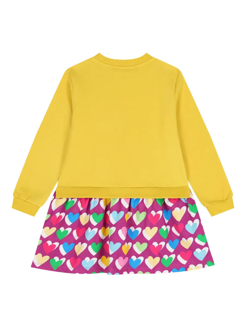 Платье с узором в виде сердечек Agatha Ruiz De La Prada, желтый — фото 2