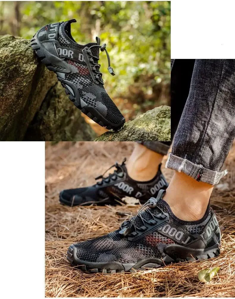 

Мужские комфортные спортивные кроссовки для скалолазания с дышащей сеткой Bestgift, камуфляж