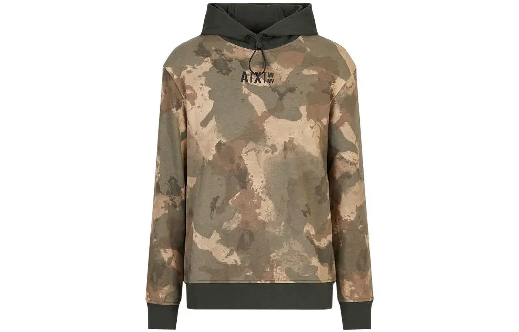 

ARMANI EXCHANGE Толстовка мужская камуфляжный желтые