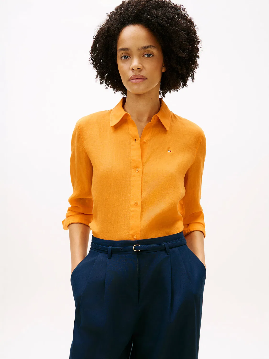 Блузка Tommy Hilfiger, Orange — фото 2